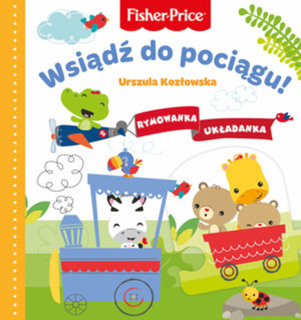 Wsiądź do pociągu! Rymowanka Układanka Fisher Price