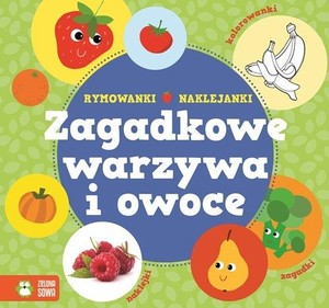 Zagadkowe owoce i warzywa Rymowanki, naklejanki