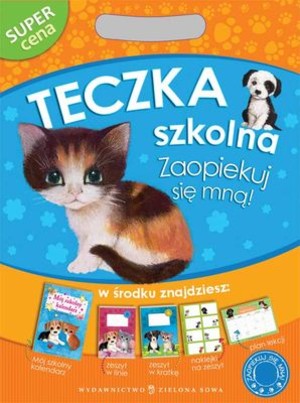 Zaopiekuj się mną Teczka szkolna Zestaw 2