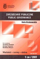 Zarządzanie Publiczne nr 1(39)/2017