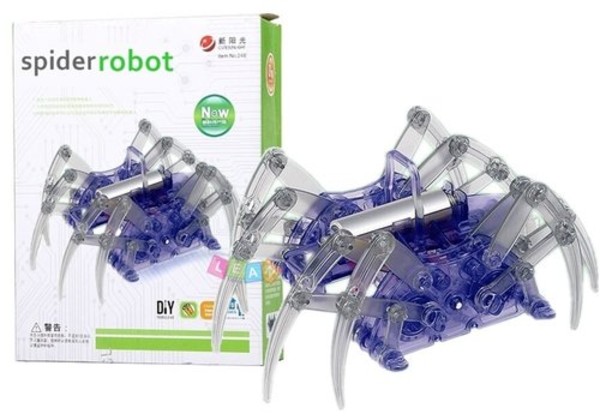 Zestaw Kreatywny Robot pająk na baterie