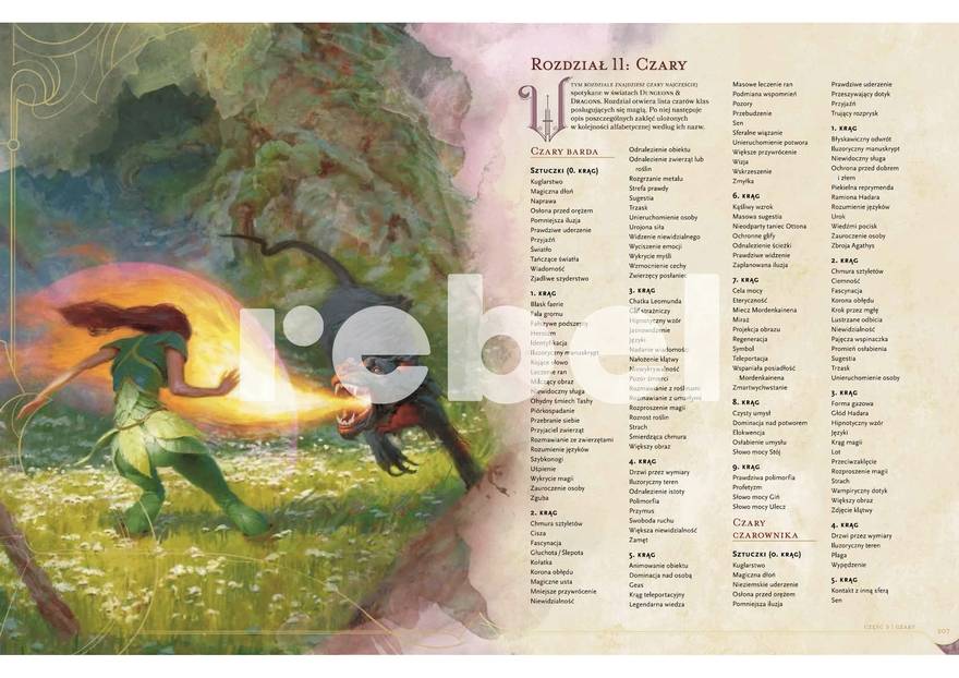Gra RPG Dungeons & Dragons: Players Handbook (Podręcznik Gracza) Piąta Edycja
