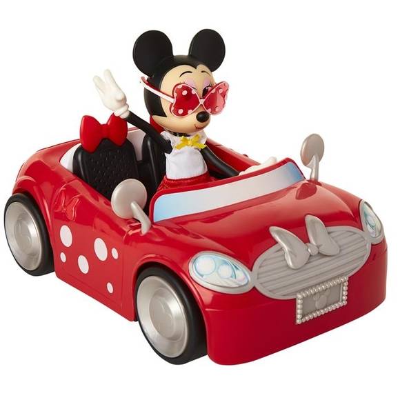 Lalka Myszka Minnie i samochód Minnie Cooper Sklep
