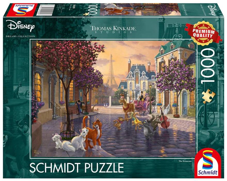 Puzzle Thomas Kinkade Aryskotraci (Disney) 1000 elementów