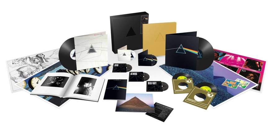 The Dark Side Of The Moon (vinyl+CD+Blu-Ray+DVD) (50Th Anniversary Deluxe Edition)