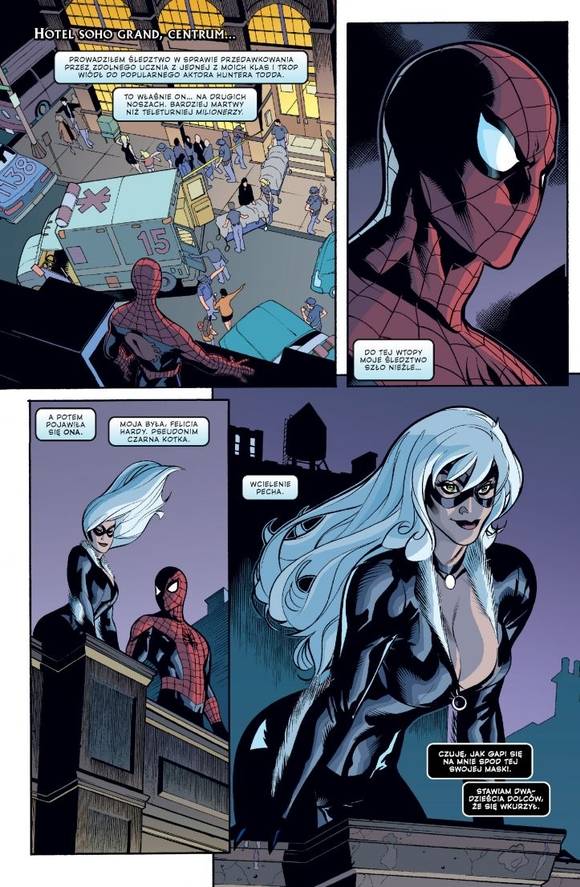 Spider-Man i Czarna Kotka: Zło które ludzie czynią Marvel Classic