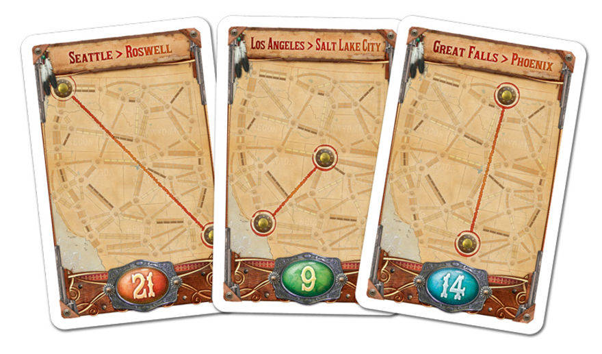 Gra Wsiąść do Pociągu: Francja i Dziki Zachód Kolekcja Map 6