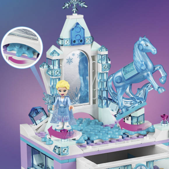 LEGO Disney Frozen II Szkatułka na biżuterię Elsy 41168
