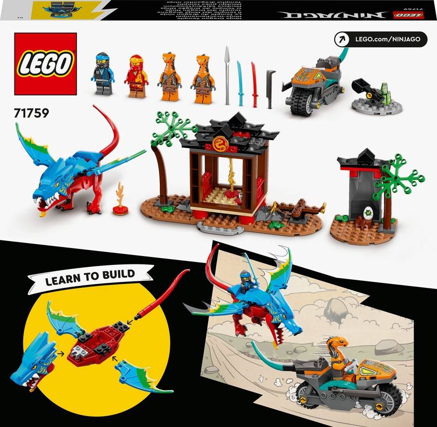 LEGO NINJAGO Świątynia ze smokiem ninja 71759