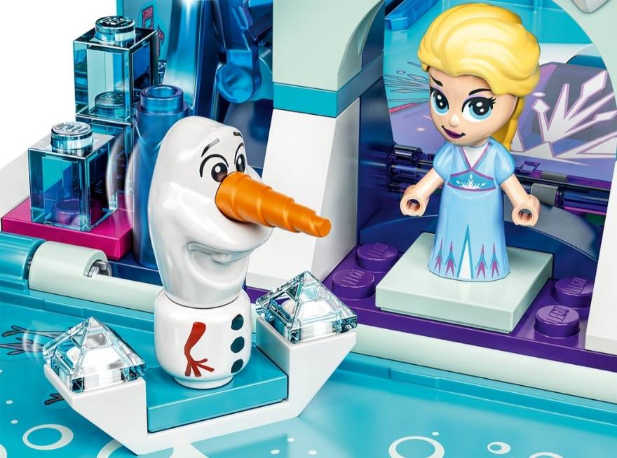 LEGO Disney Książka z przygodami Elzy i Nokka 43189
