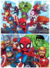 Puzzle drewniane Marvel Super Hero Adventures 2x25 elementów