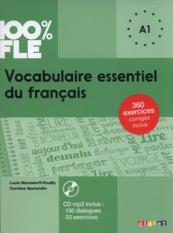 100% FLE Vocabulaire essentiel du francais A1 + CD