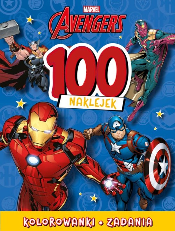 100 naklejek Marvel Avengers