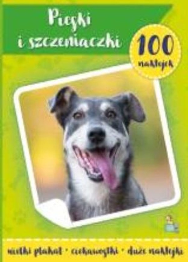 100 naklejek z plakatem Psy i szczeniaczki