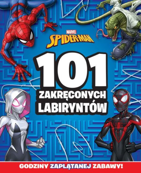 101 zakręconych labiryntów Marvel Spider-Man