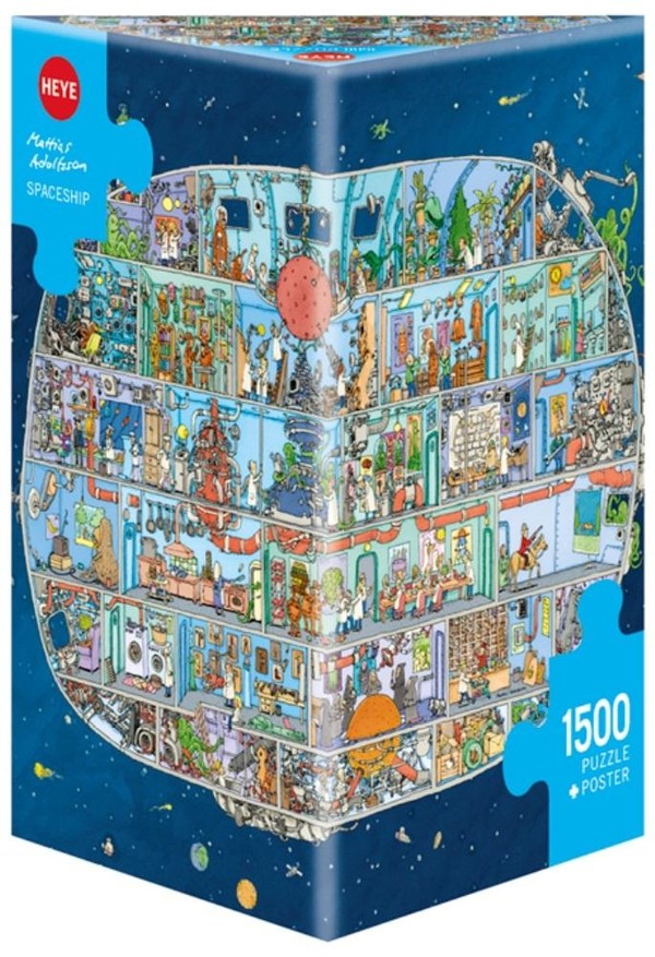 Puzzle Statek kosmiczny 1500 elementów