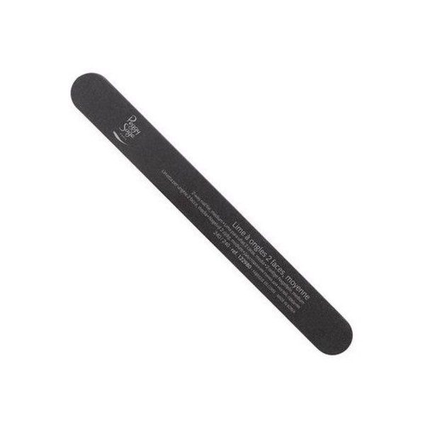 2-Way Giant Nail File Coarse 100/180 Duży pilnik do paznokci dwustronny Czarny