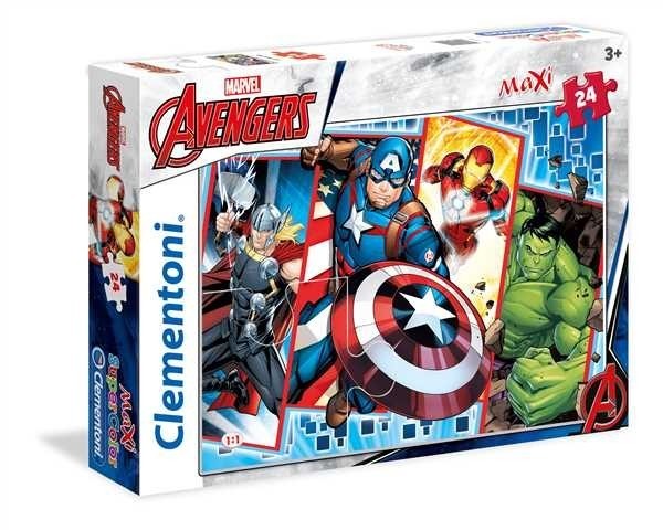 Puzzle MAXI Super Kolor Avengers 24 elementy