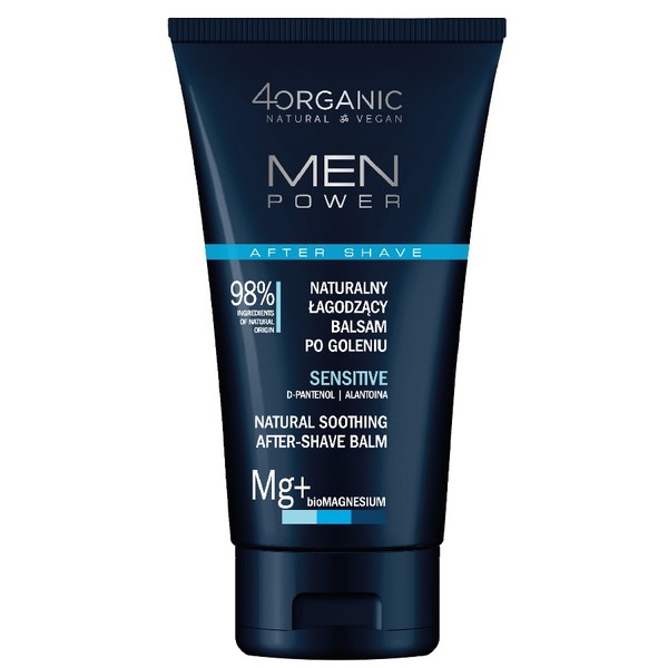 Sensitive Men Power Naturalny łagodzący balsam po goleniu