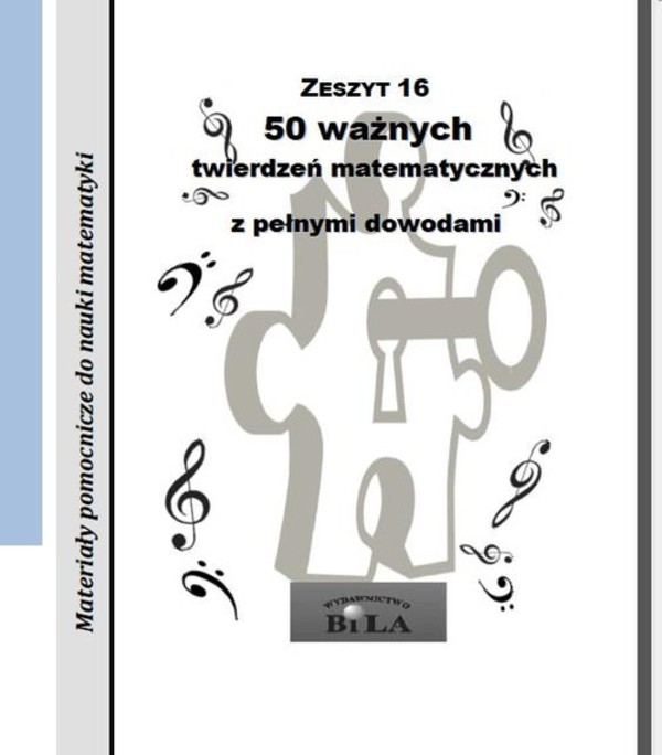 50 ważnych twierdzeń matematycznych z pełnymi dowodami