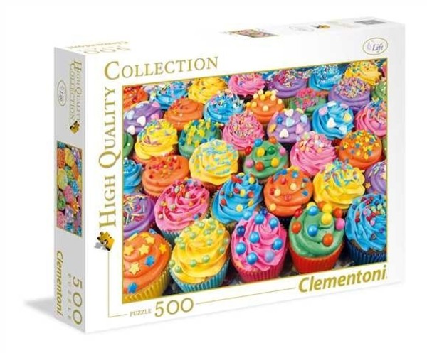 Puzzle Kolorowe babeczki 500 elementów