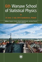Okładka:6th Warsaw School of Statistical Physics 