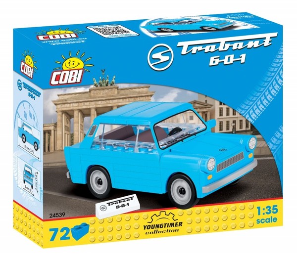Klocki Trabant 601 72 elementy