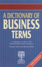 A Dictionary of Business Terms
