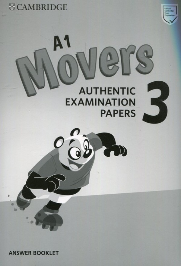 A1 Movers 3. Answer Booklet