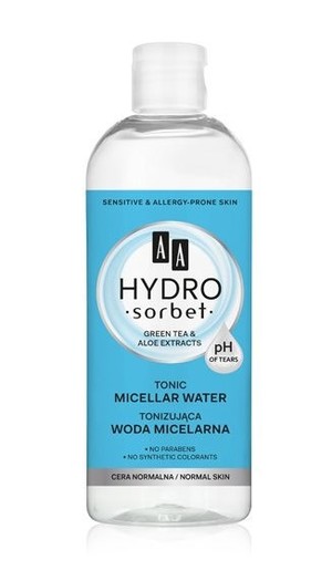 Hydro Sorbet Woda micelarna tonizująca - cera normalna
