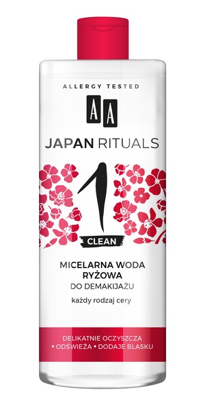 Japan Rituals 1 Clean Micelarna Woda ryżowa do demakijażu