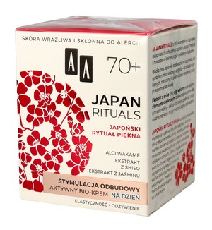 Japan Rituals 70+ Aktywny Bio-Krem na dzień - stymulacja odbudowy