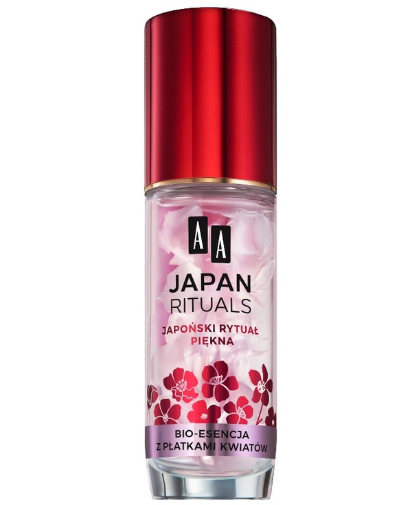 AA Cosmetics Japan Rituals Bio-Esencja z płatkami kwiatów ...