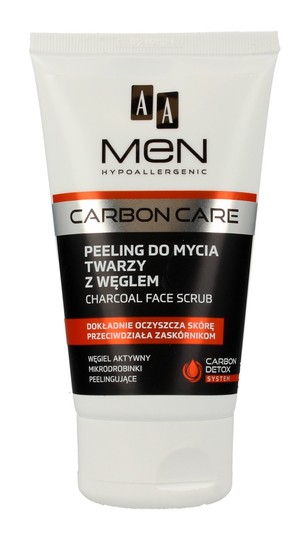 Carbon Care Peeling do mycia twarzy z węglem