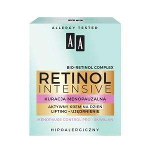 Retinol Intensive Kuracja Menopauzalna Aktywny Krem na dzień - Lifting+Ujędrnienie