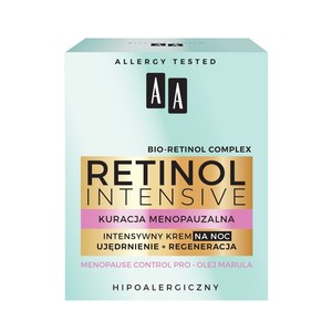 Retinol Intensive Kuracja Menopauzalna Intensywny Krem na noc - Ujędrnienie+Regeneracja