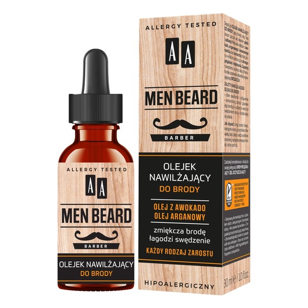 Men Beard Olejek nawilżający do brody