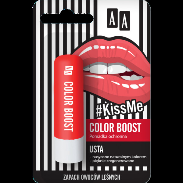 AA Kiss Me Color Boost Pomadka ochronna