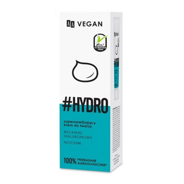 Vegan #Hydro Supernawilżający krem do twarzy