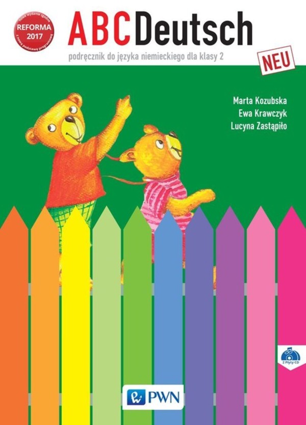 ABC Deutsch neu 2. Podręcznik do języka niemieckiego dla klasy 2 szkoły podstawowej + 2CD