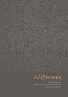 Ad Personam - pdf Prace ofiarowane Profesorowi Adamowi Massalskiemu w 75. rocznicę urodzin