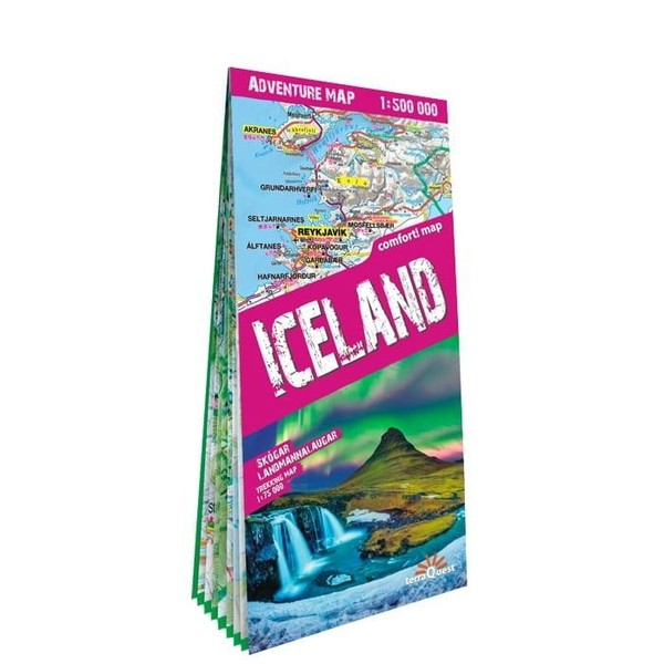 Adventure map Iceland 1:500 000