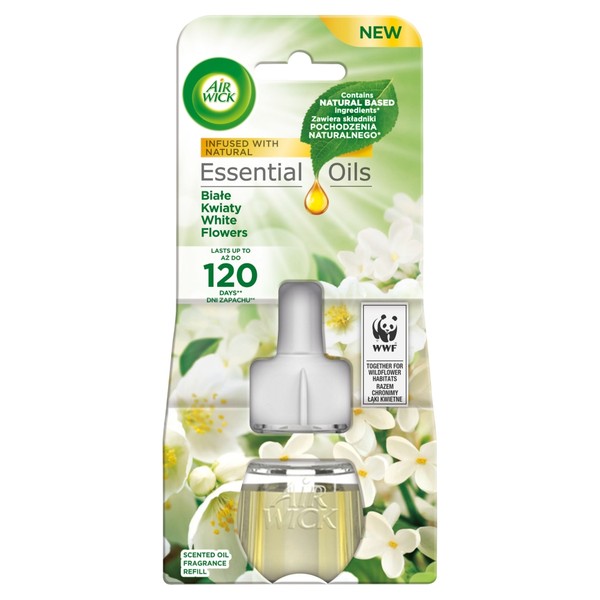Aroma Mist with Essential Oils Białe Kwiaty Wkład do odświeżacza powietrza