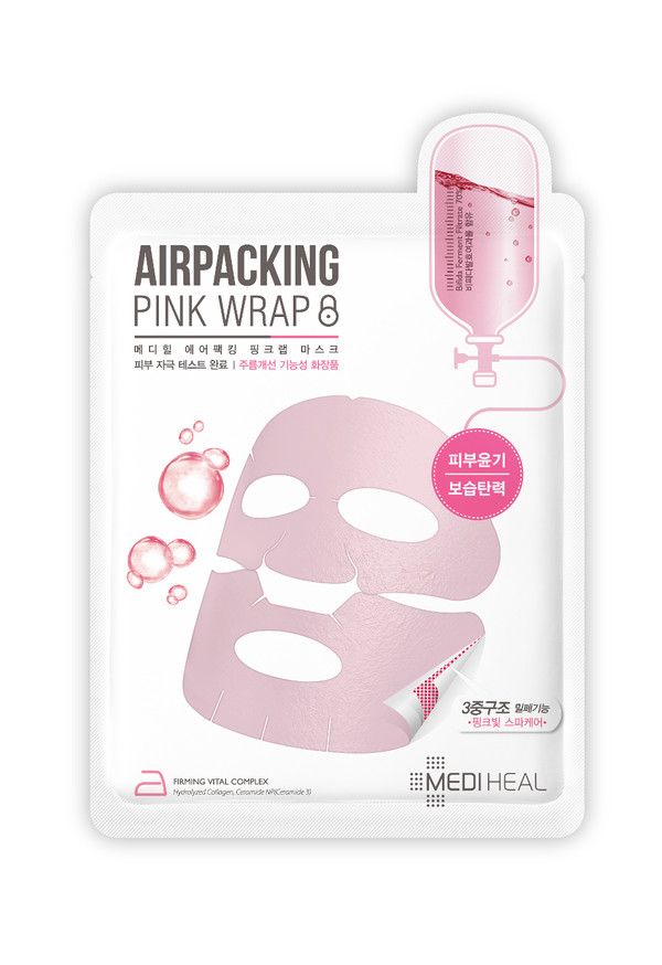 AirPacking Pink Wrap Witalizująca maska do każdego rodzaju cery