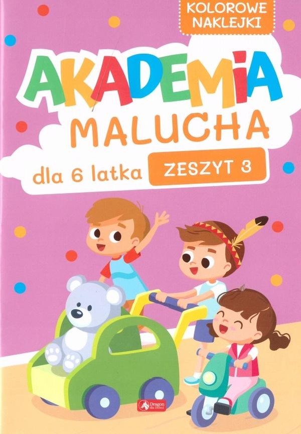 Akademia Malucha dla 6-latka Zeszyt 3