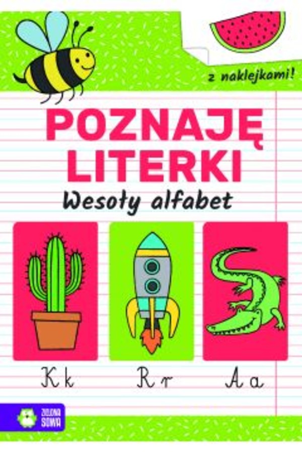 Poznaję literki Wesoły alfabet Akademia przedszkolaka