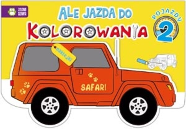 Ale jazda do kolorowania Pojazdy 2