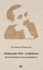 Okładka:Aleksander Wat - (re)lektury 