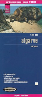 Algarve Road Map / Algarve Mapa samochodowa Skala: 1:100 000