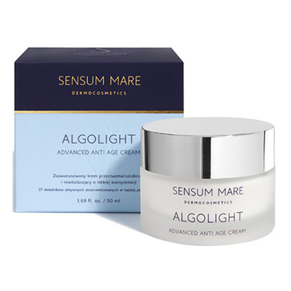 Algolight Advanced Anti Age Cream Zaawansowany krem przeciwzmarszczkowy i rewitalizujący o lekkiej konsystencji